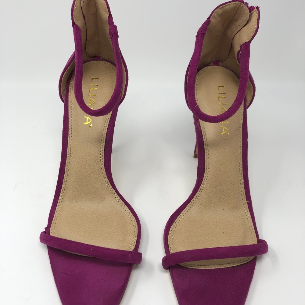 Women's Liliana purple stiletto heels size 9